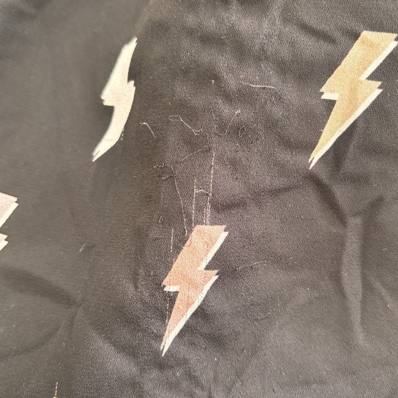 Torrid Harper Boho‎ Georgette Lightening Bolt Tunic Top Size 3/3X Career Office - Picture 8 of 10